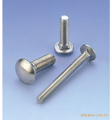 不锈钢半圆头方颈马车螺栓 坚固耐用，连接稳固